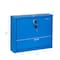 Adiroffice Wall Mountable Large Steel  Drop Box, PK2 ADI631-03-BLU-2pk - alternate 8